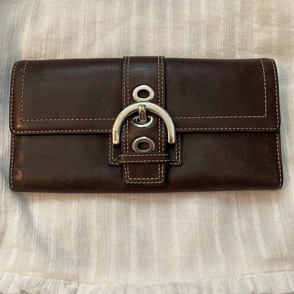 Coach buckle wallet